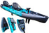 14ft Raptor Tandem or Solo Modular Raptor Fin or Prop Drive Pedal Fishing Kayak | 520lbs Capacity | 3 Piece